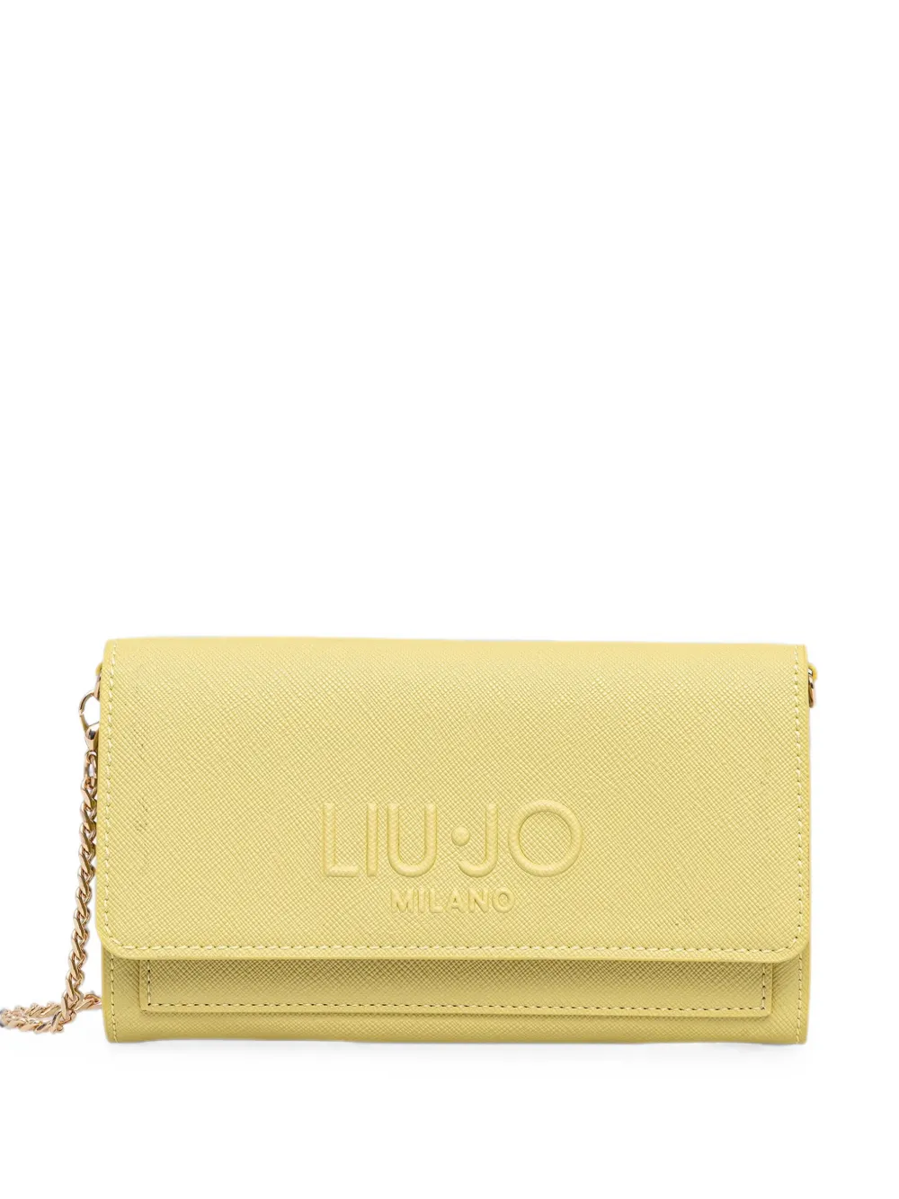 LIU JO Portafoglio con logo goffrato - Giallo