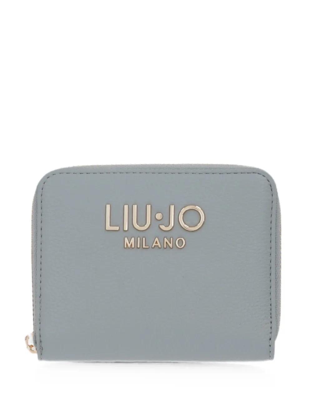 LIU JO small logo-plaque wallet - Blu