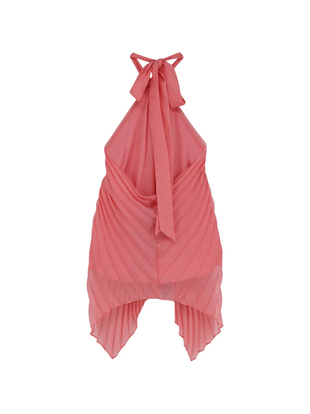 Max Mara Evalzer geplooide haltertop Roze