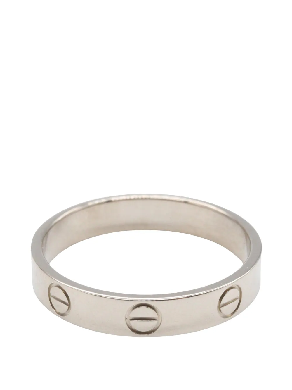 Cartier 2010-2025 18K White Gold Small Love ring - Argento