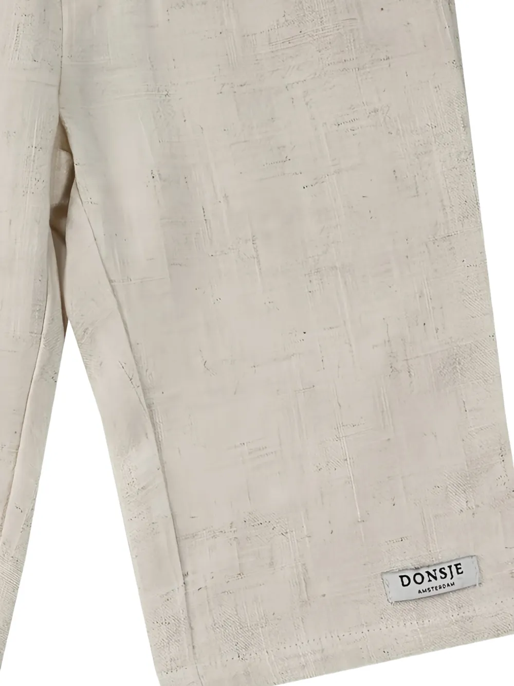 Donsje Broek met knopen Beige