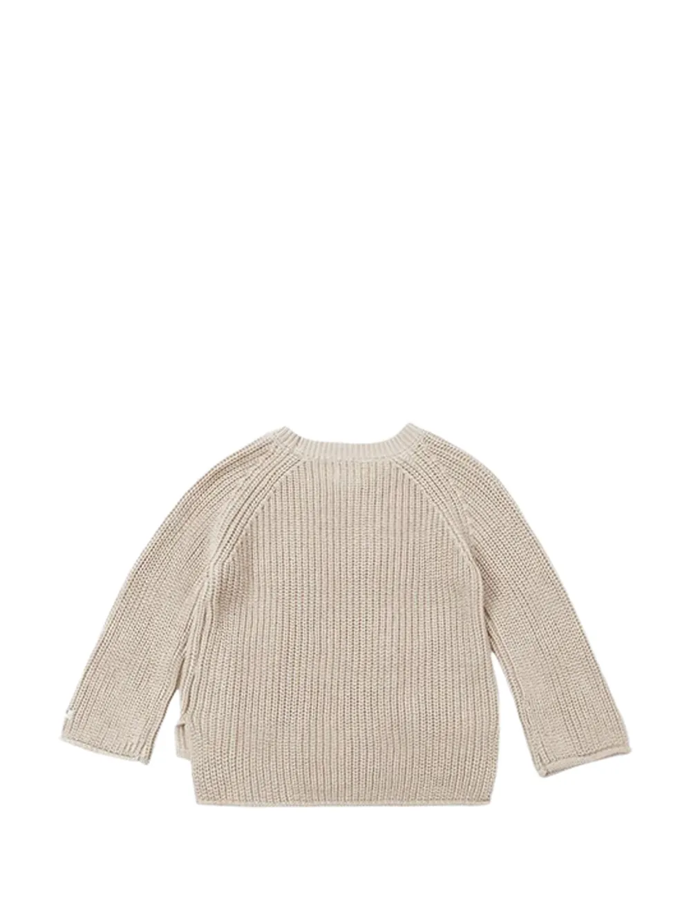 Donsje 골지 포켓 스웨터 In Brown