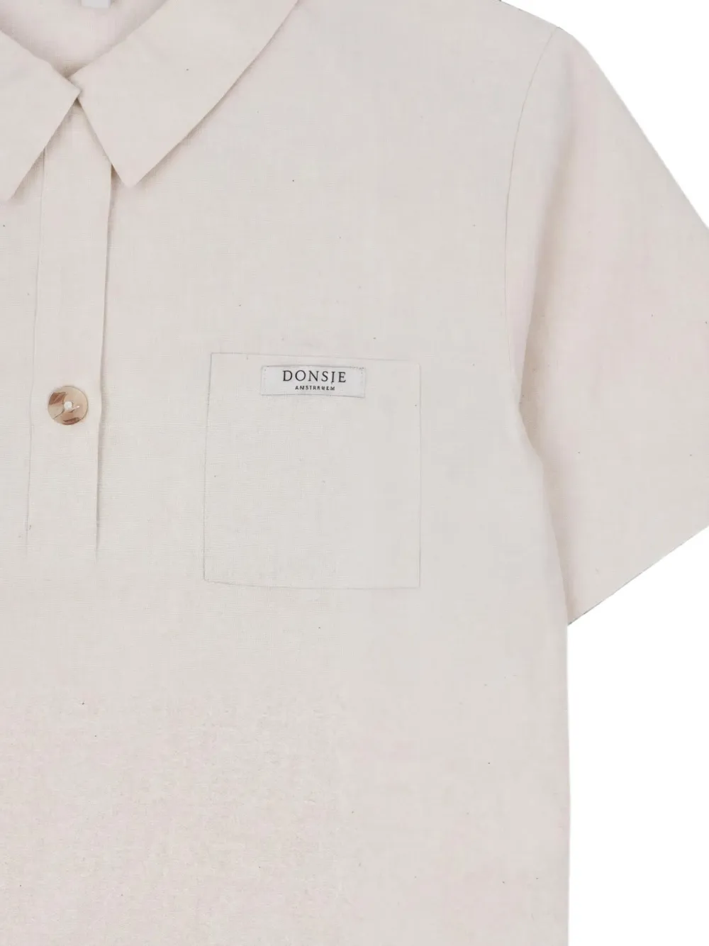 Donsje Fortt poloshirt Beige