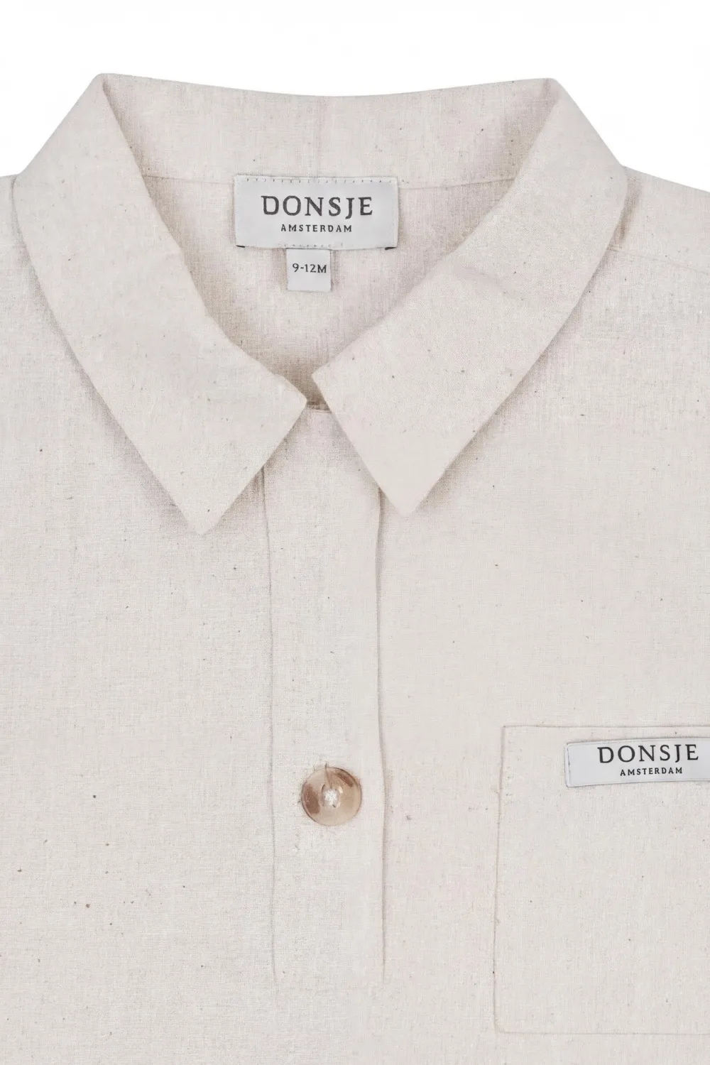 Donsje Fortt poloshirt Beige