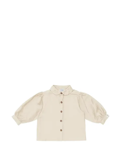 Donsje Ister peter pan collar puffed sleeve blouse