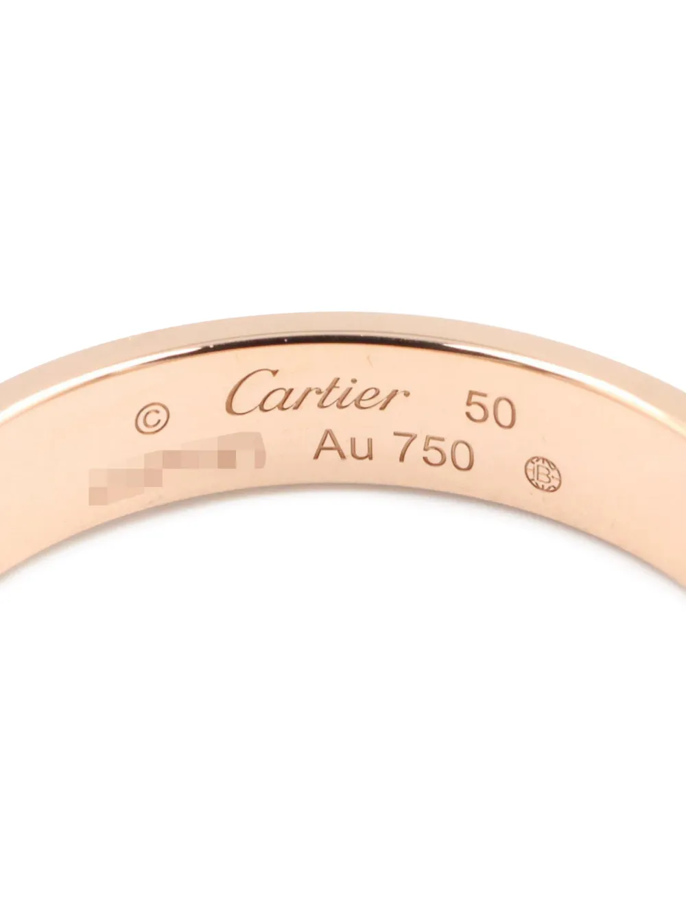 2022-2023 18K Rose Gold Small Love ring