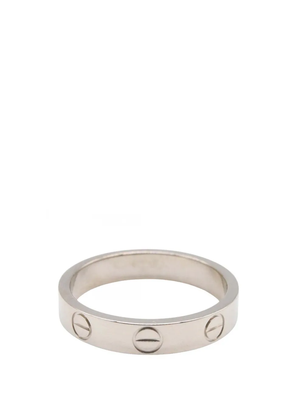 Cartier 2010-2025 18K White Gold Small Love ring - Argento