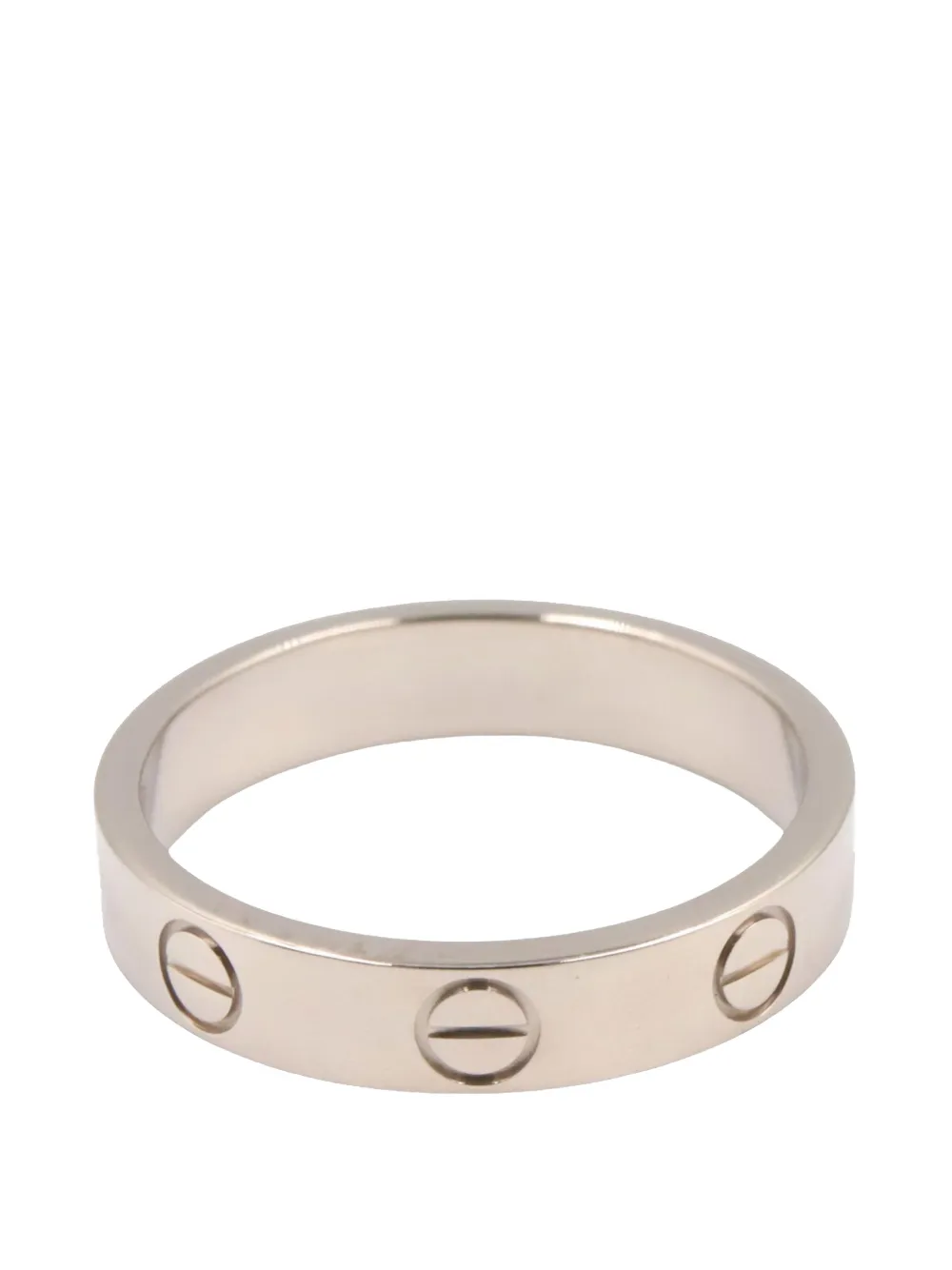 Cartier 2000-2007 18K White Gold Small Love ring - Silber