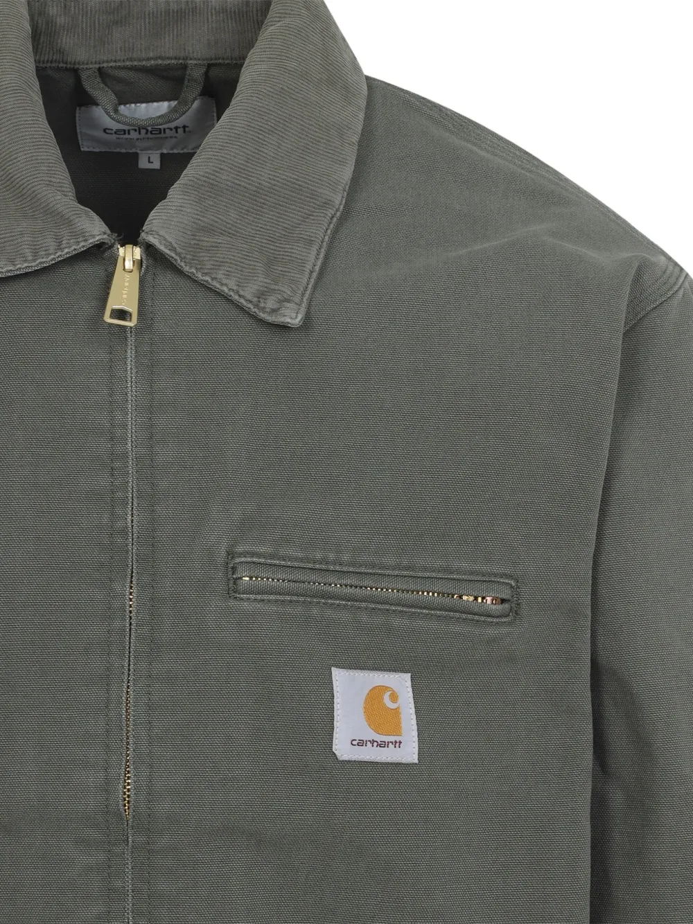 zip pocket cotton jacket