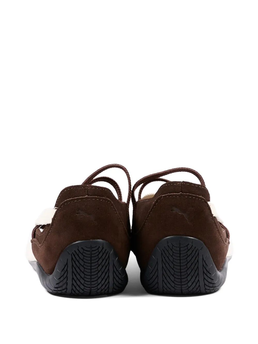  Puma Kids Strap Ballerina - Brown 