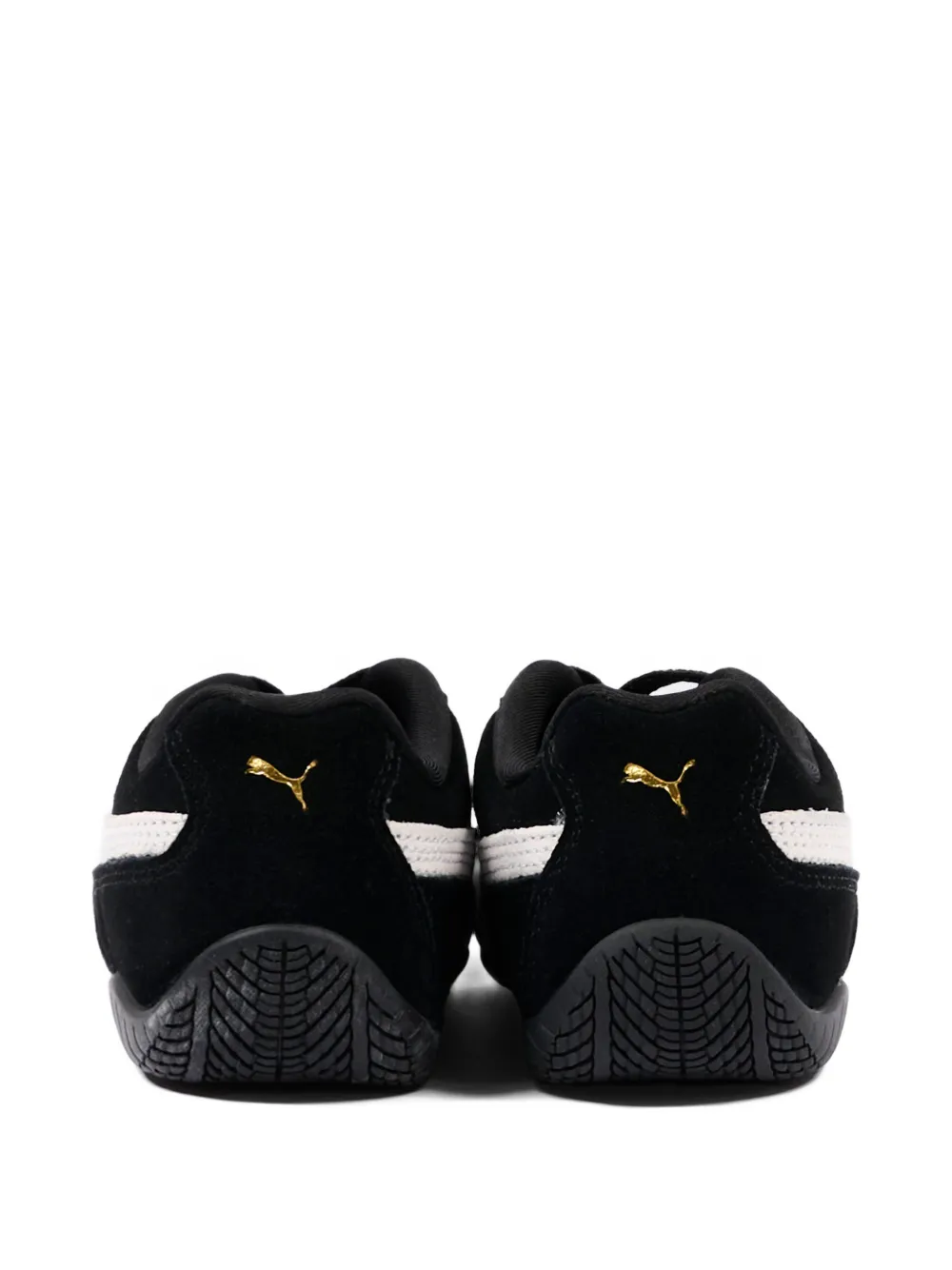 Puma Kids Low-top sneakers met logo Zwart