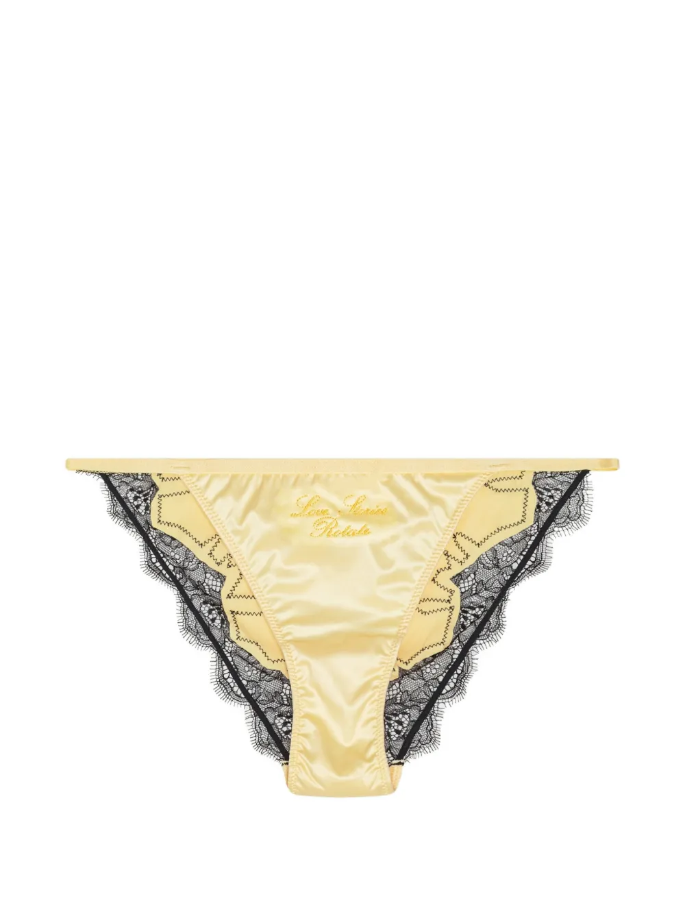 ROTATE BIRGER CHRISTENSEN x Love Stories lace briefs - Giallo