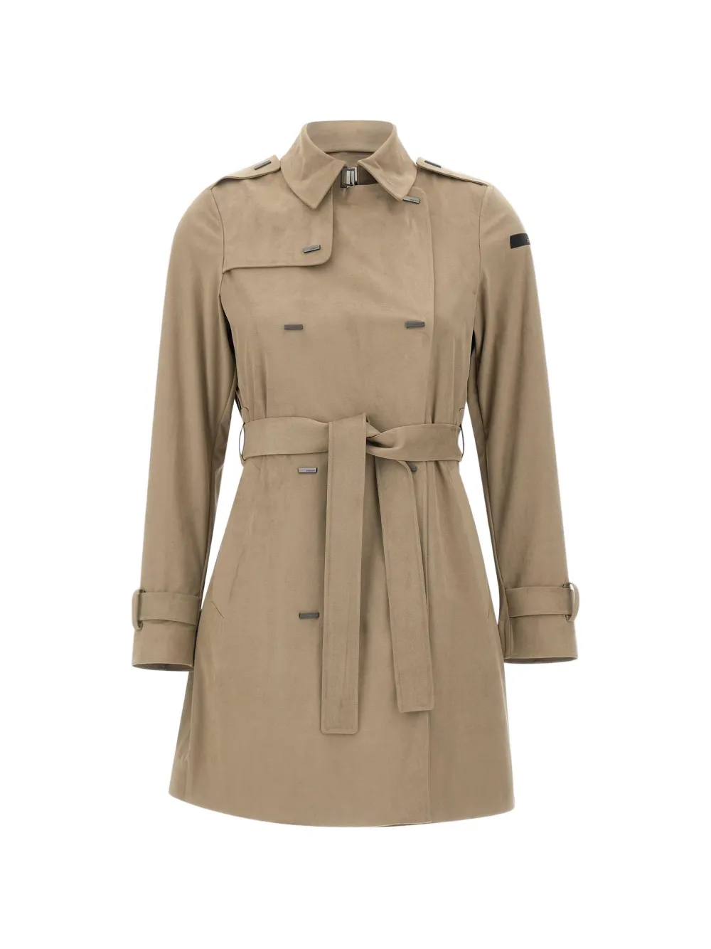 RRD double-breasted belted trench coat - Toni neutri