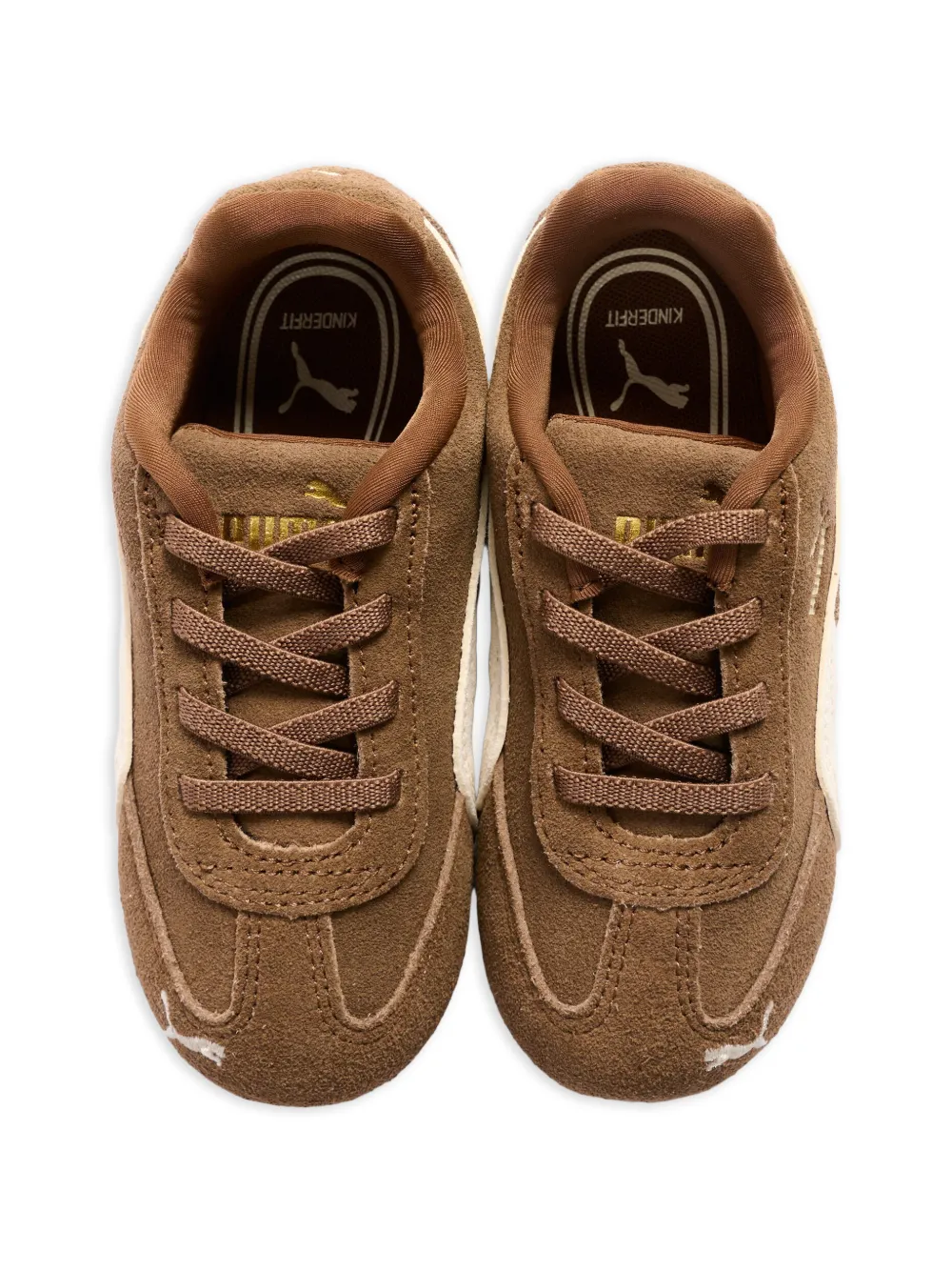  Puma Kids Lace-up Sneakers - Brown 