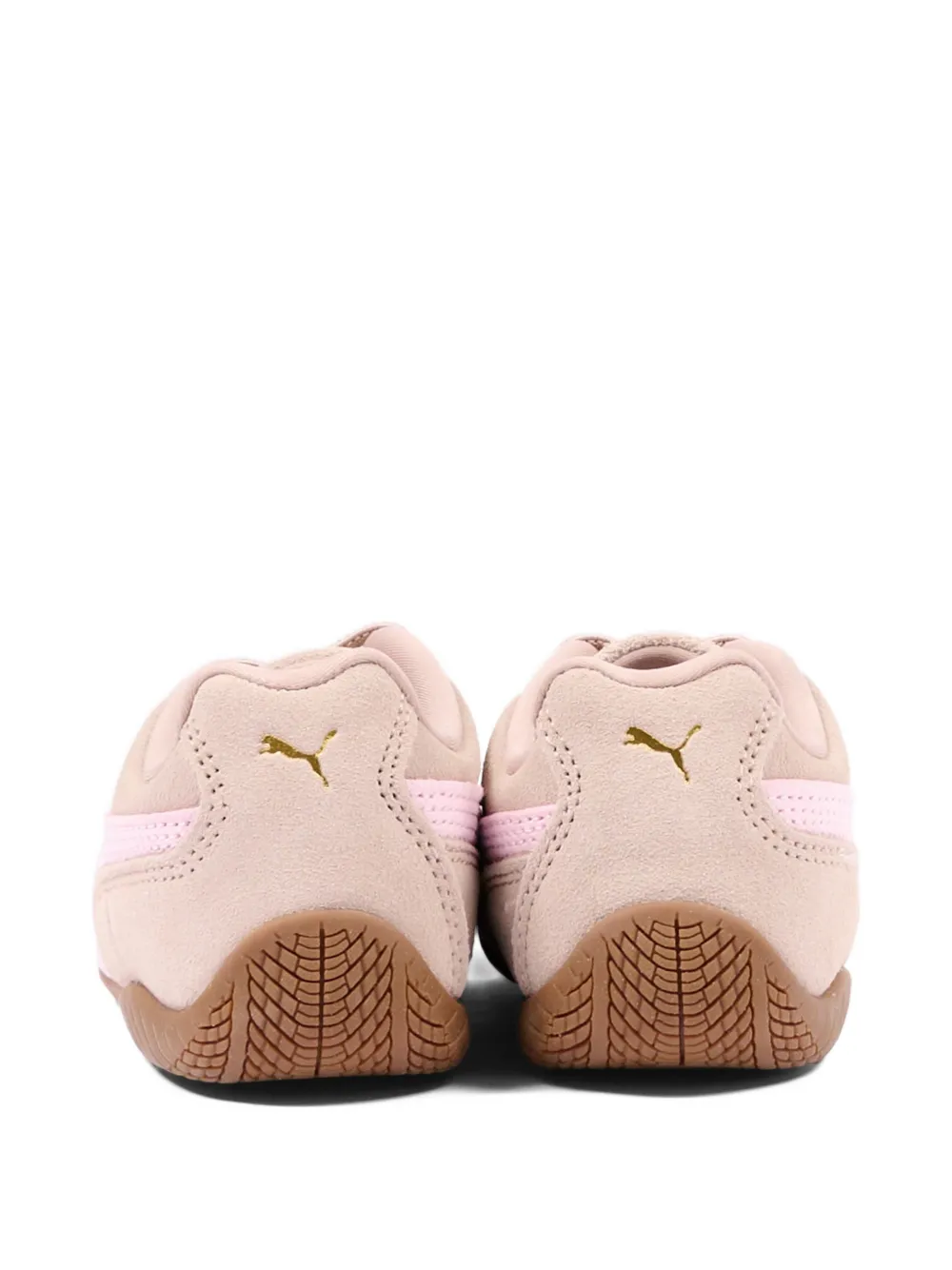 Puma Kids Sneakers met contrasterend vlak Beige
