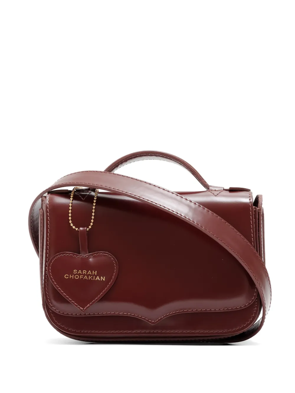 Sarah Chofakian Bolsa Transversal Seoul De Couro | Vermelho