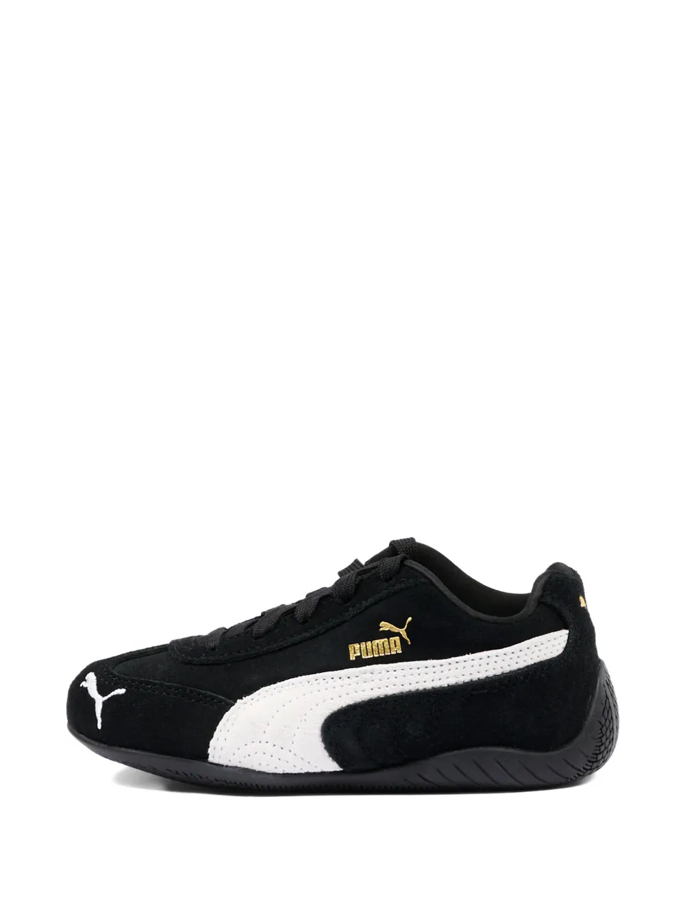 Puma Kids Sneakers met logo Zwart