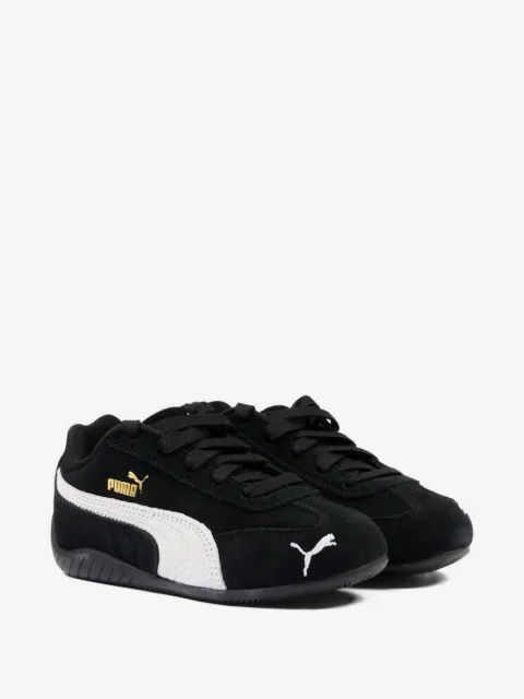 Puma Kids tenis con agujetas y logo estampado