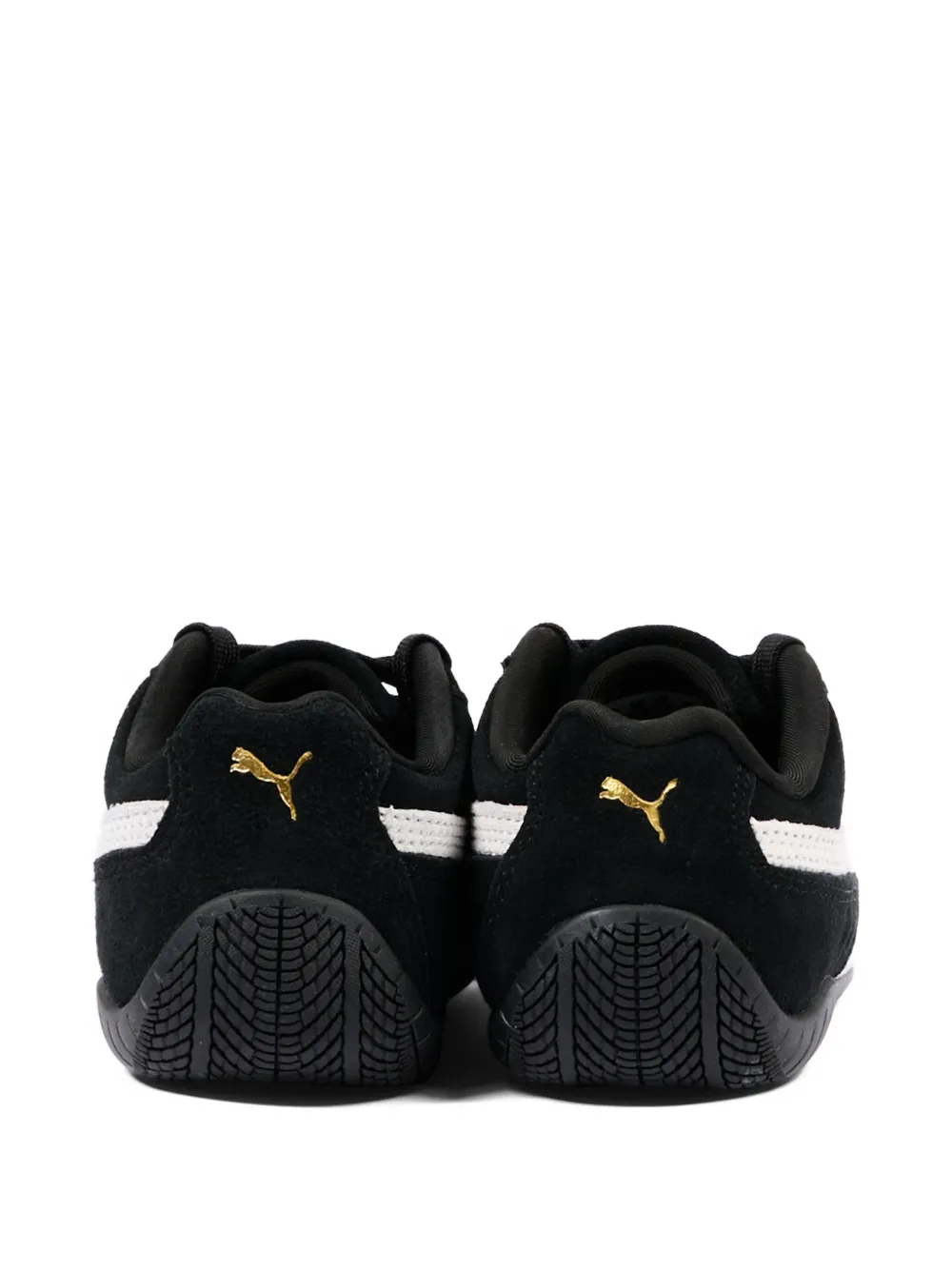 Puma Kids Sneakers met logo Zwart