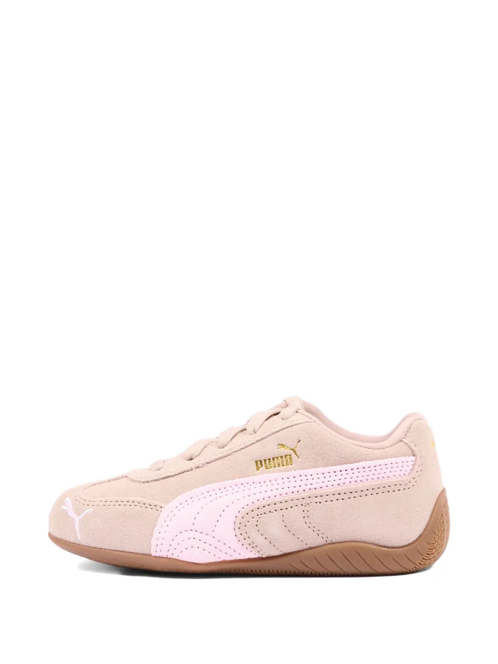 Puma Kids Low-top sneakers met streep Beige