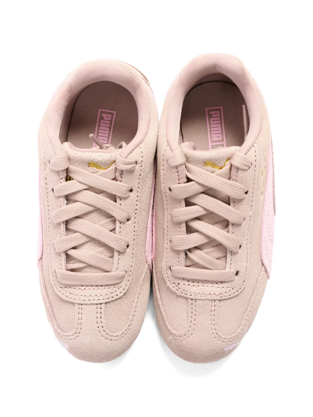 Puma Kids Low-top sneakers met streep Beige
