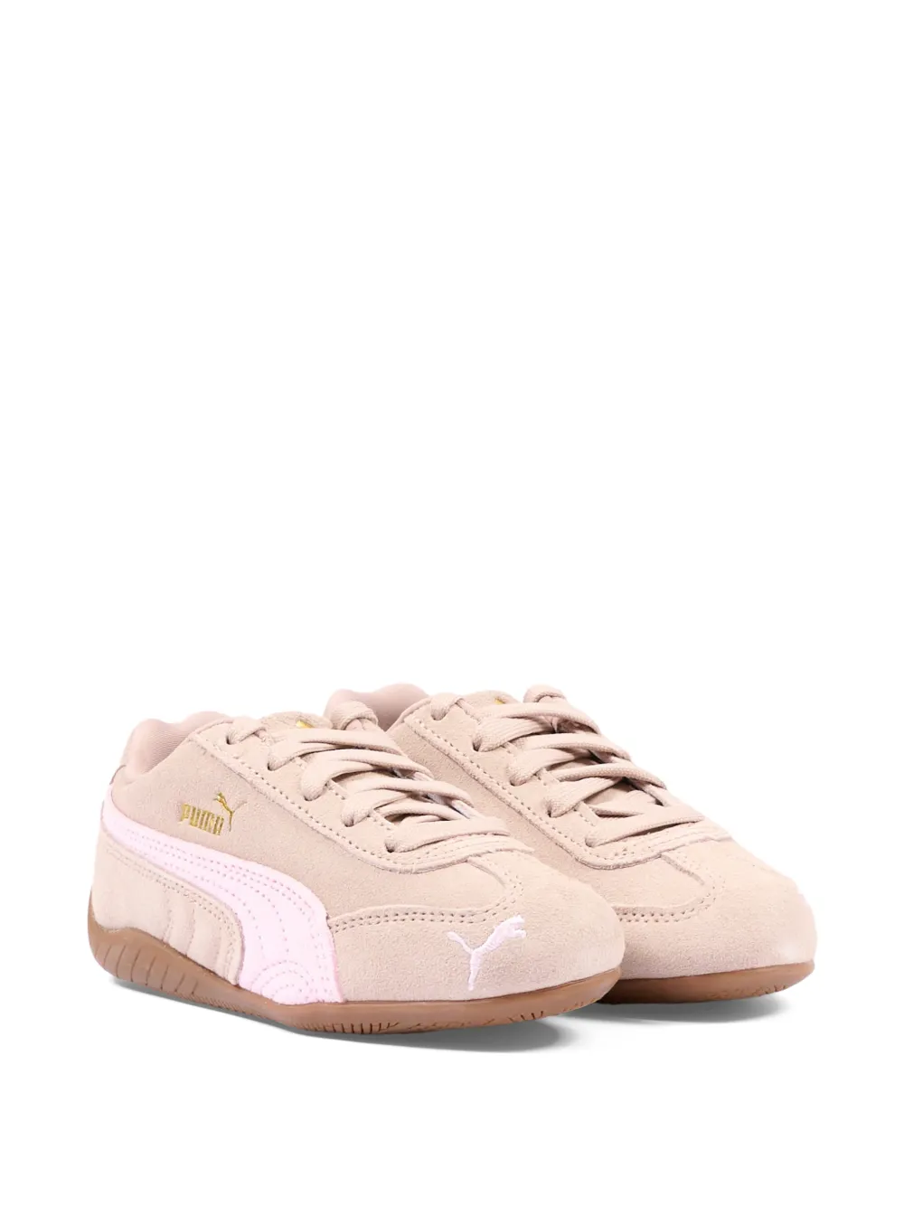 Puma Kids Low-top sneakers met streep Beige