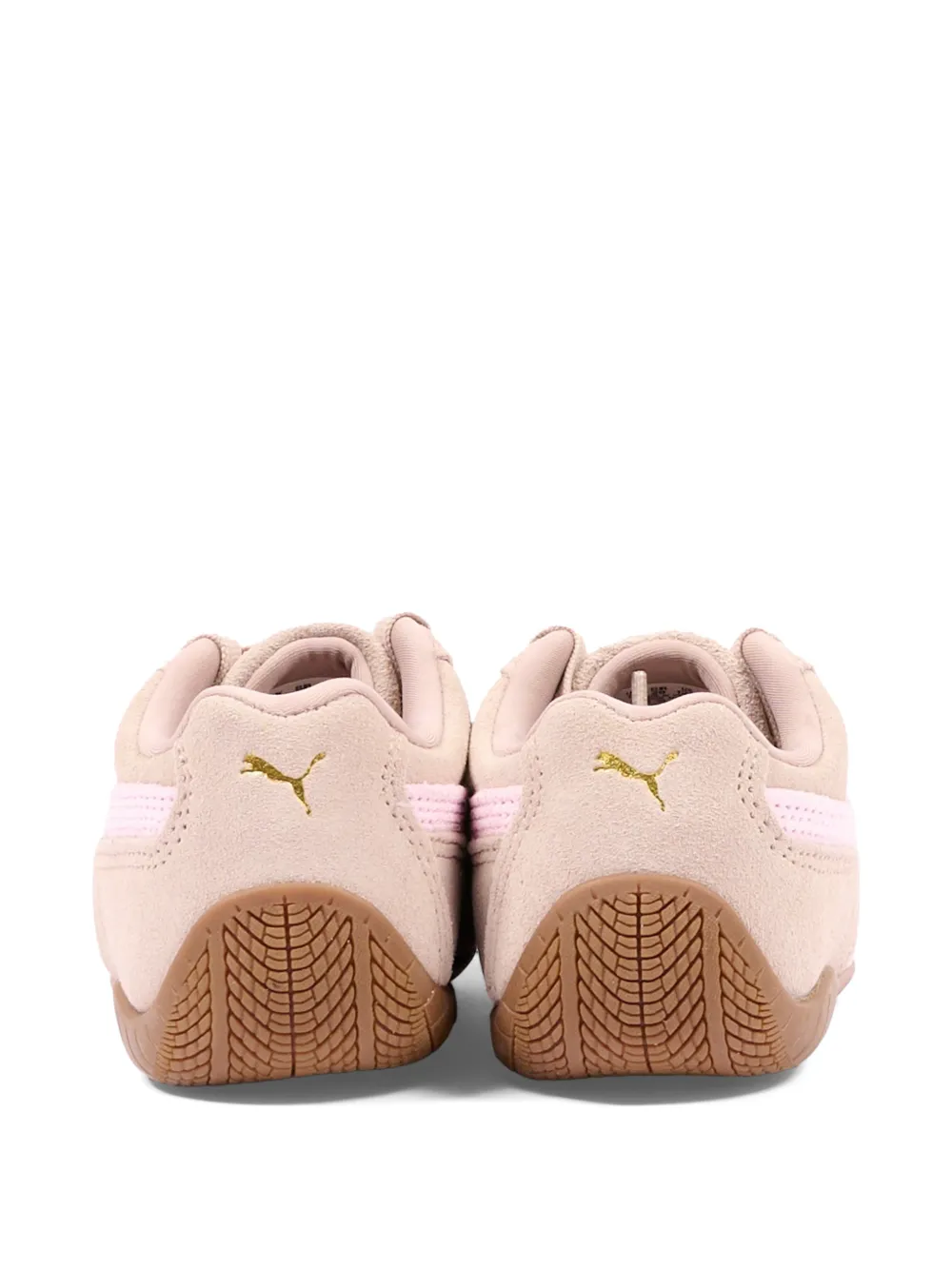  Puma Kids Side Stripe Low Sneakers - Neutrals 