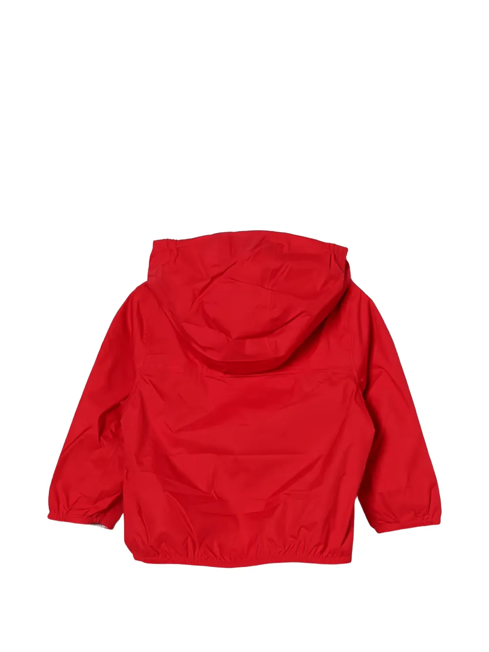  K Way Kids Hooded Zip Jacket - Red 