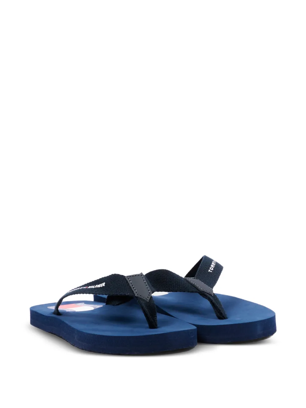 Tommy Hilfiger Junior Sandalen met logobandje Blauw