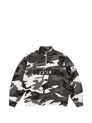 Supreme x Dickies® Thermal camouflage-pattern Sweatshirt | Green