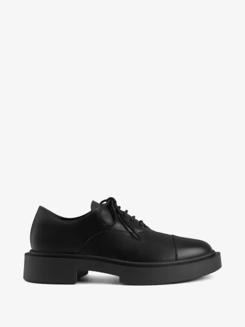 Giuseppe Zanotti harald leather derby shoes 