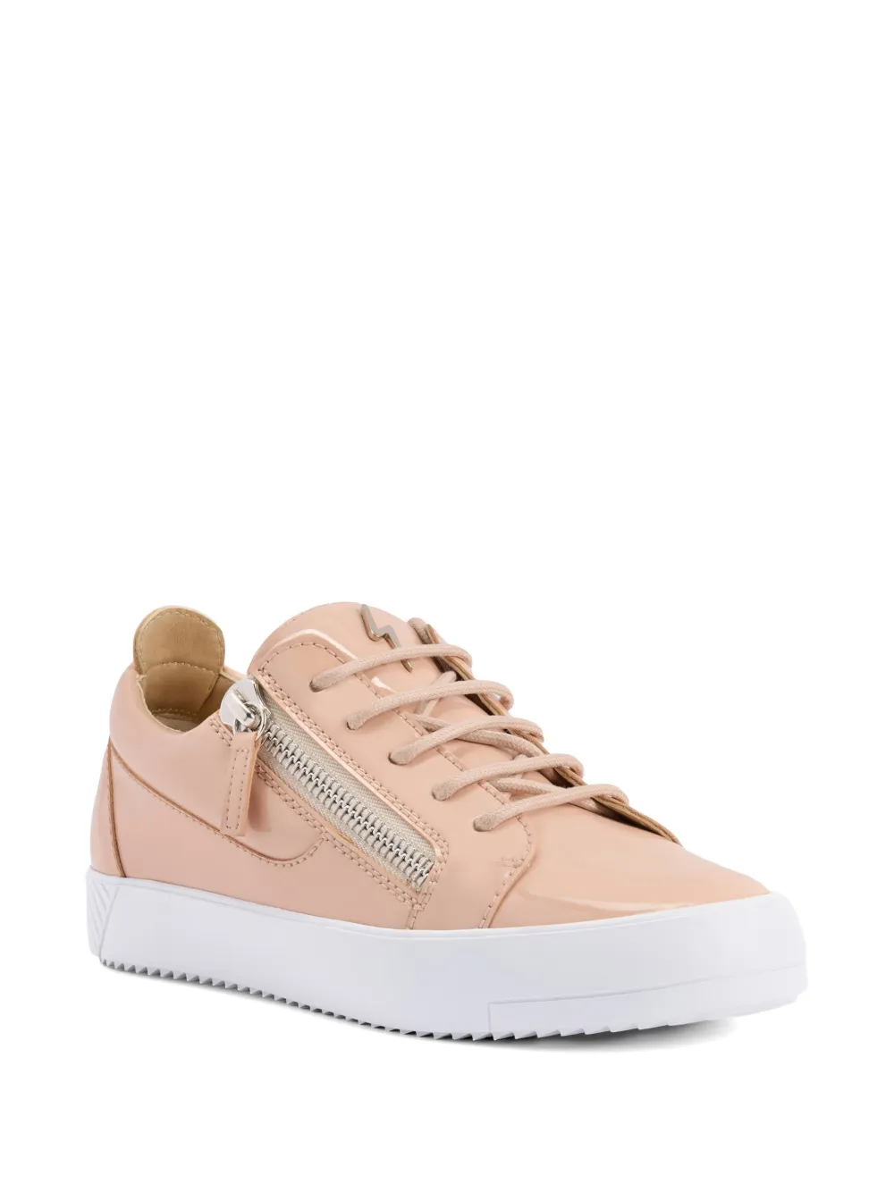 Giuseppe Zanotti Gail sneakers met rits aan de zijkant Roze