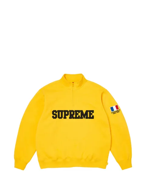 Supreme Flag half-zip sweatshirt