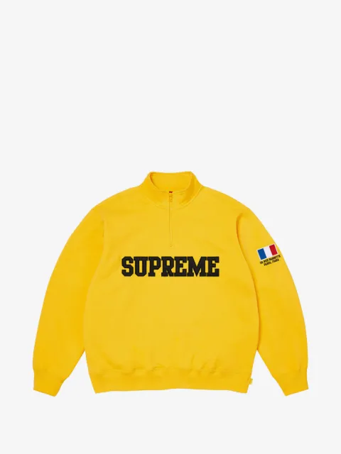 Supreme Flag half-zip sweatshirt