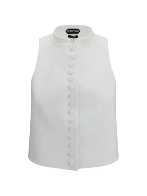 TOM FORD button cotton jacket