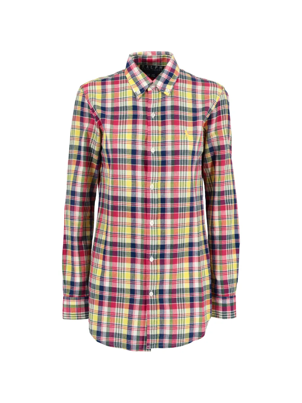 Polo Ralph Lauren Vintage plaid button top - Rosso