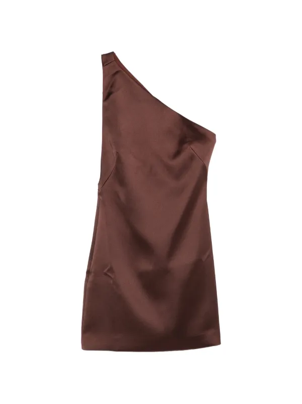 self portrait leather dress NEW, Self-Portrait Faux Leather Shirred Mini Dress in Black - Size 4 #D4108