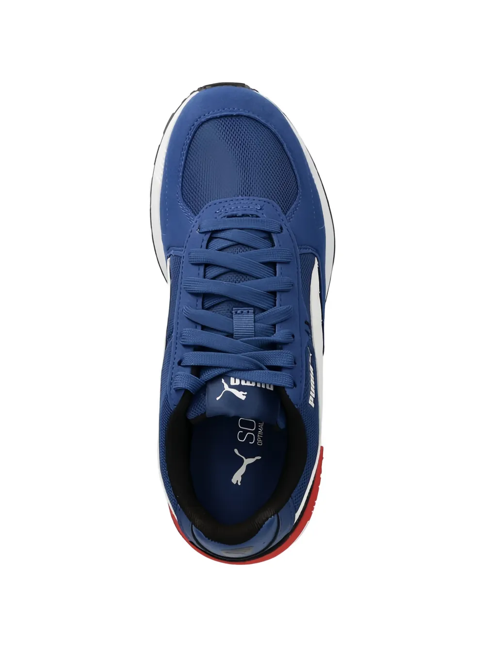 Puma Kids Sneakers met logo Blauw