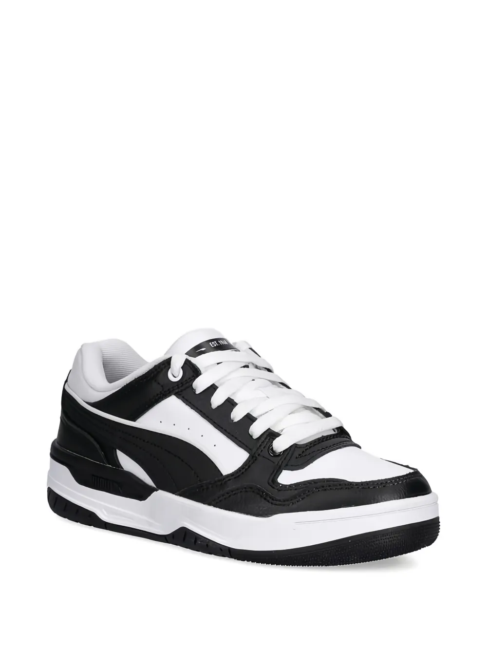 Puma Kids lace-up panelled sneakers - Bianco
