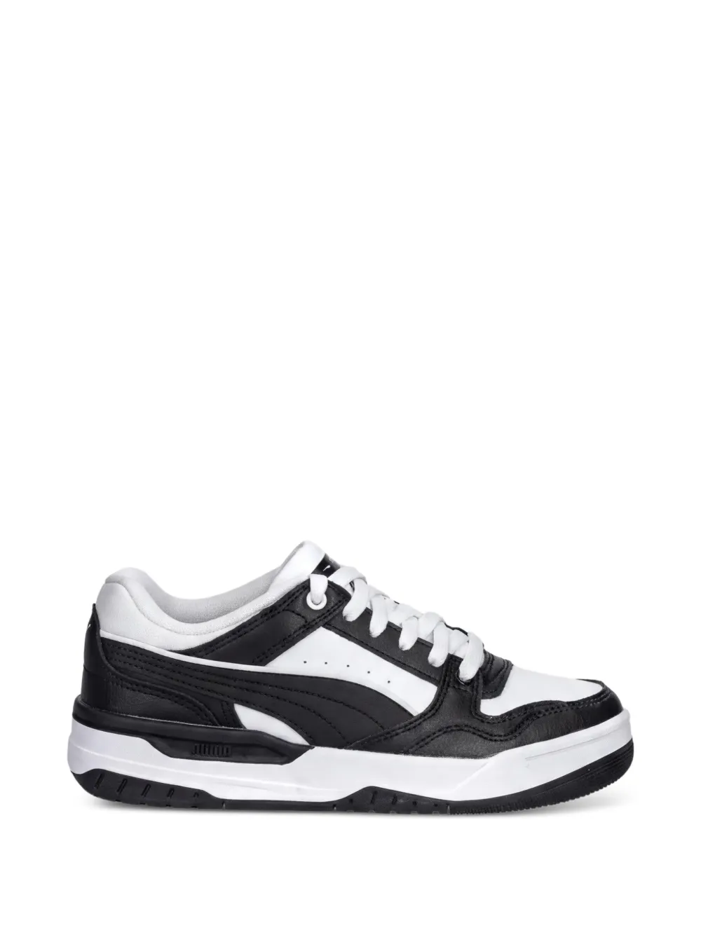 Puma Kids lace-up panelled sneakers - Bianco