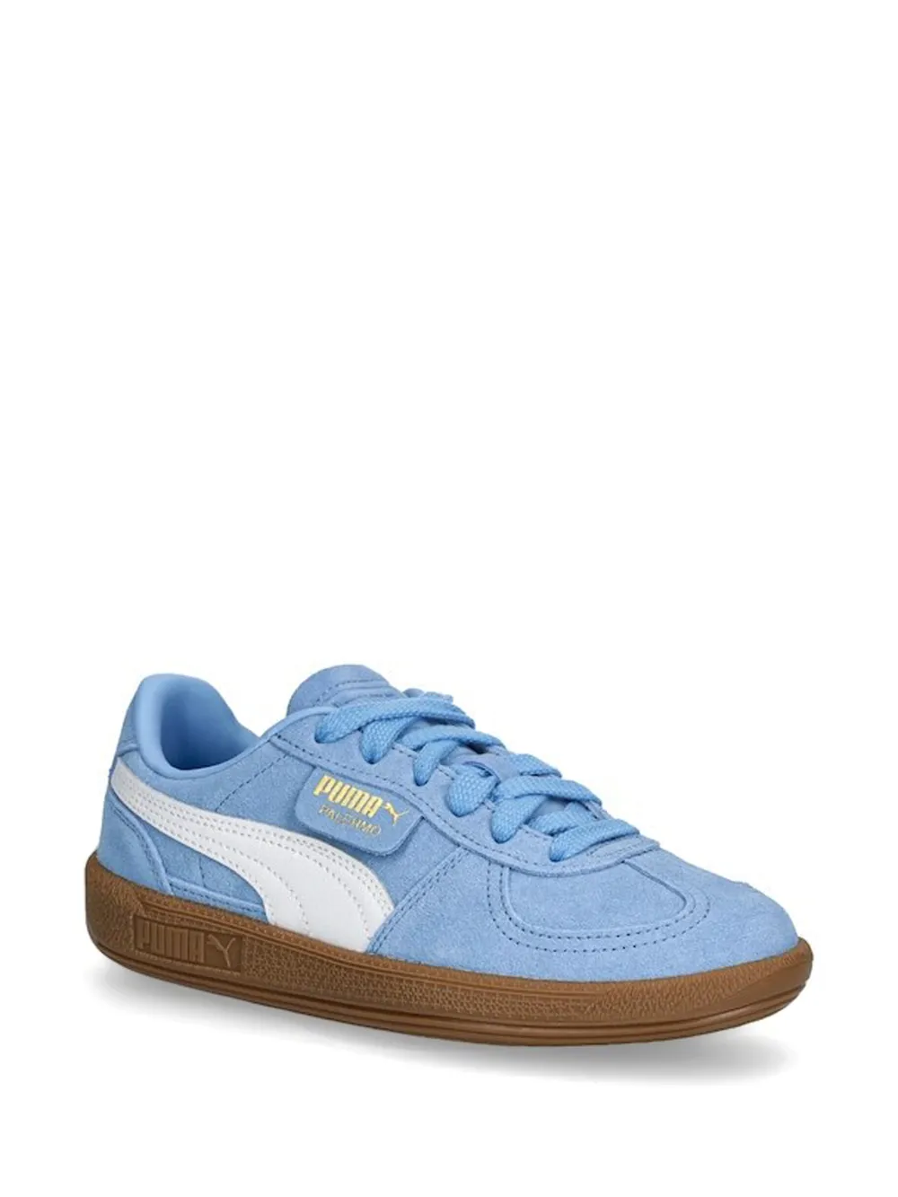 Puma Kids Palermo lace-up sneakers - Blu
