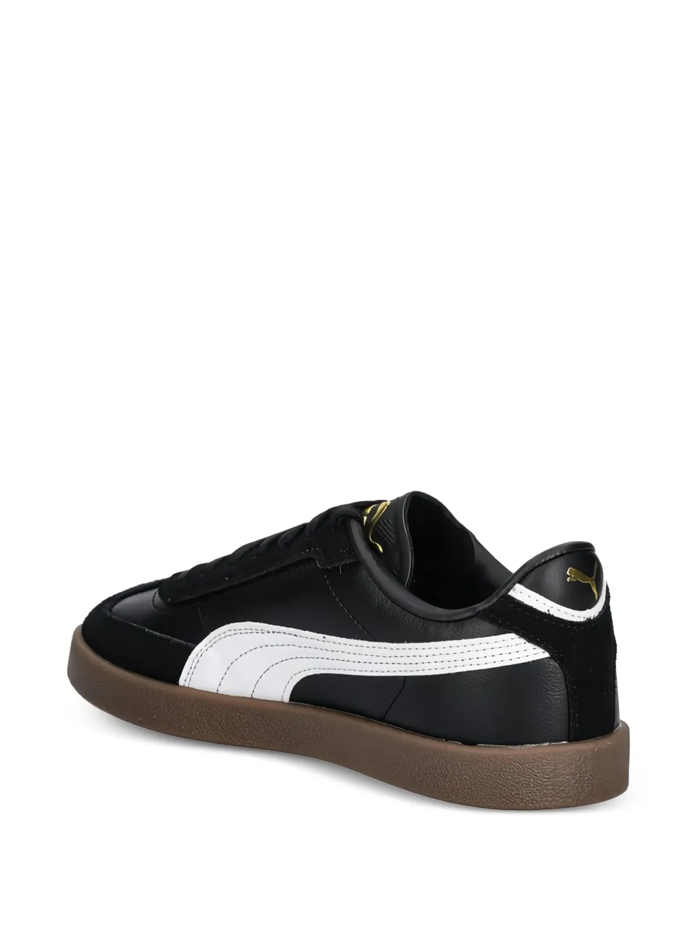 Puma Kids Club II Era suede-panel sneakers Zwart