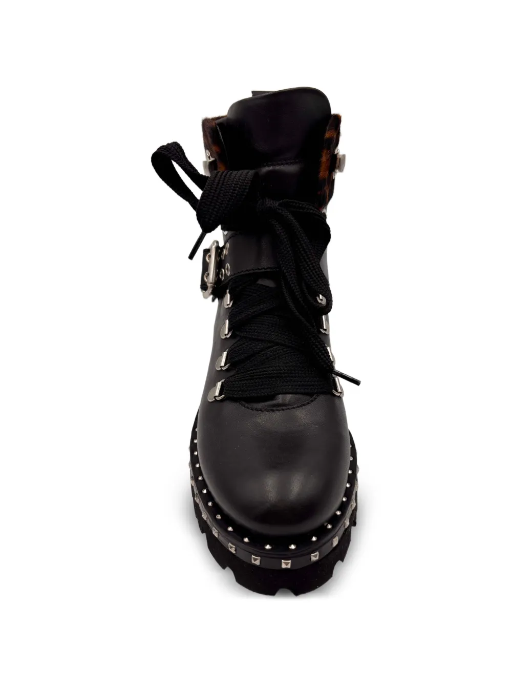 GUGLIELMO ROTTA Veterlaarzen met studs Zwart