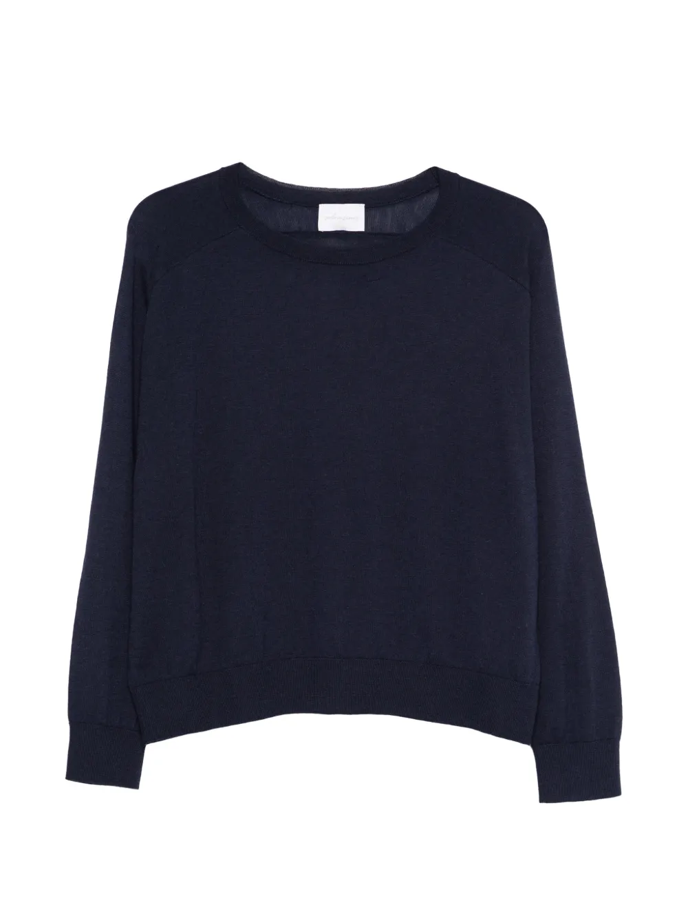 Solocascmir long-sleeved T-shirt - Blu