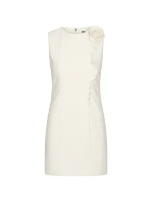 staud martine linen dress STAUD, Martine Linen Dress in Natural, Size 16