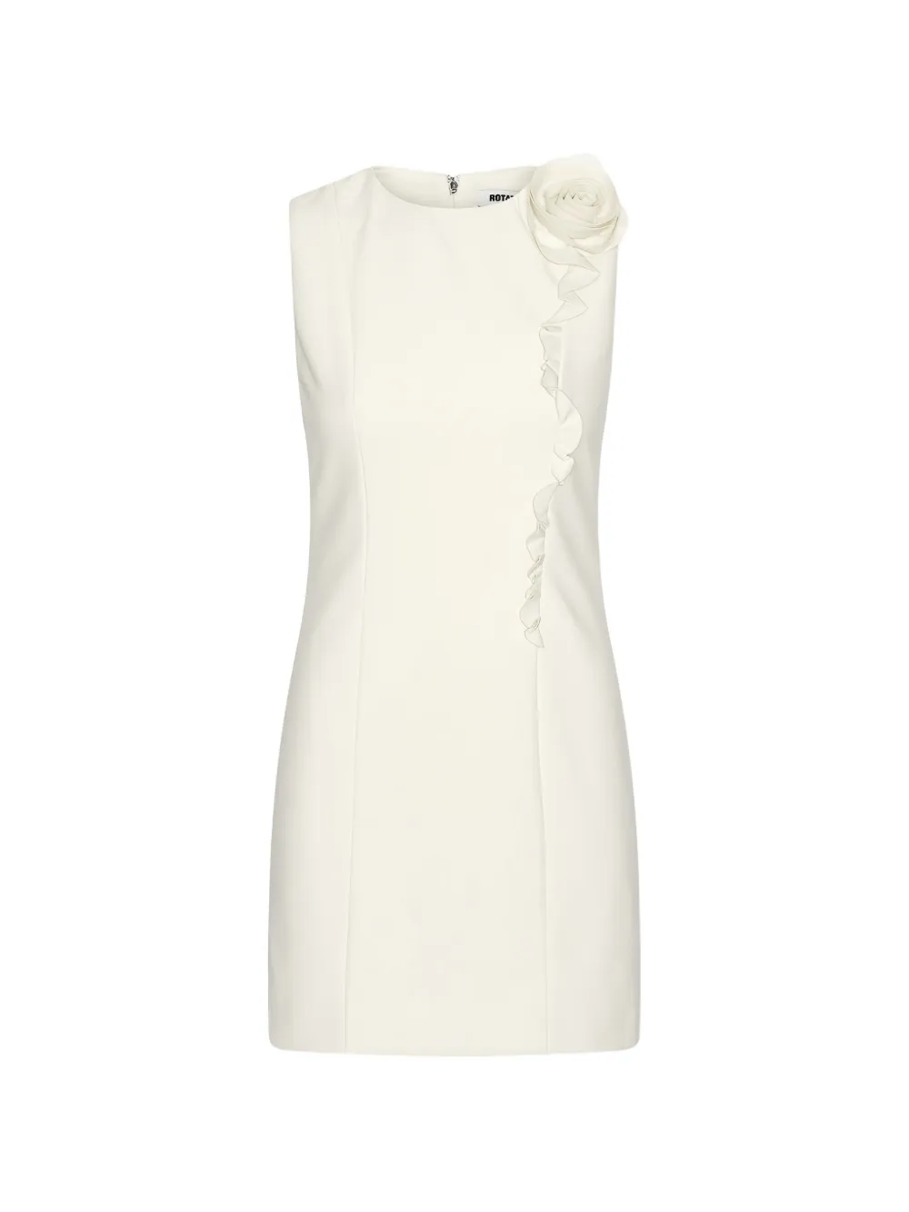 ROTATE BIRGER CHRISTENSEN Gerüschtes Flower Minikleid - Nude