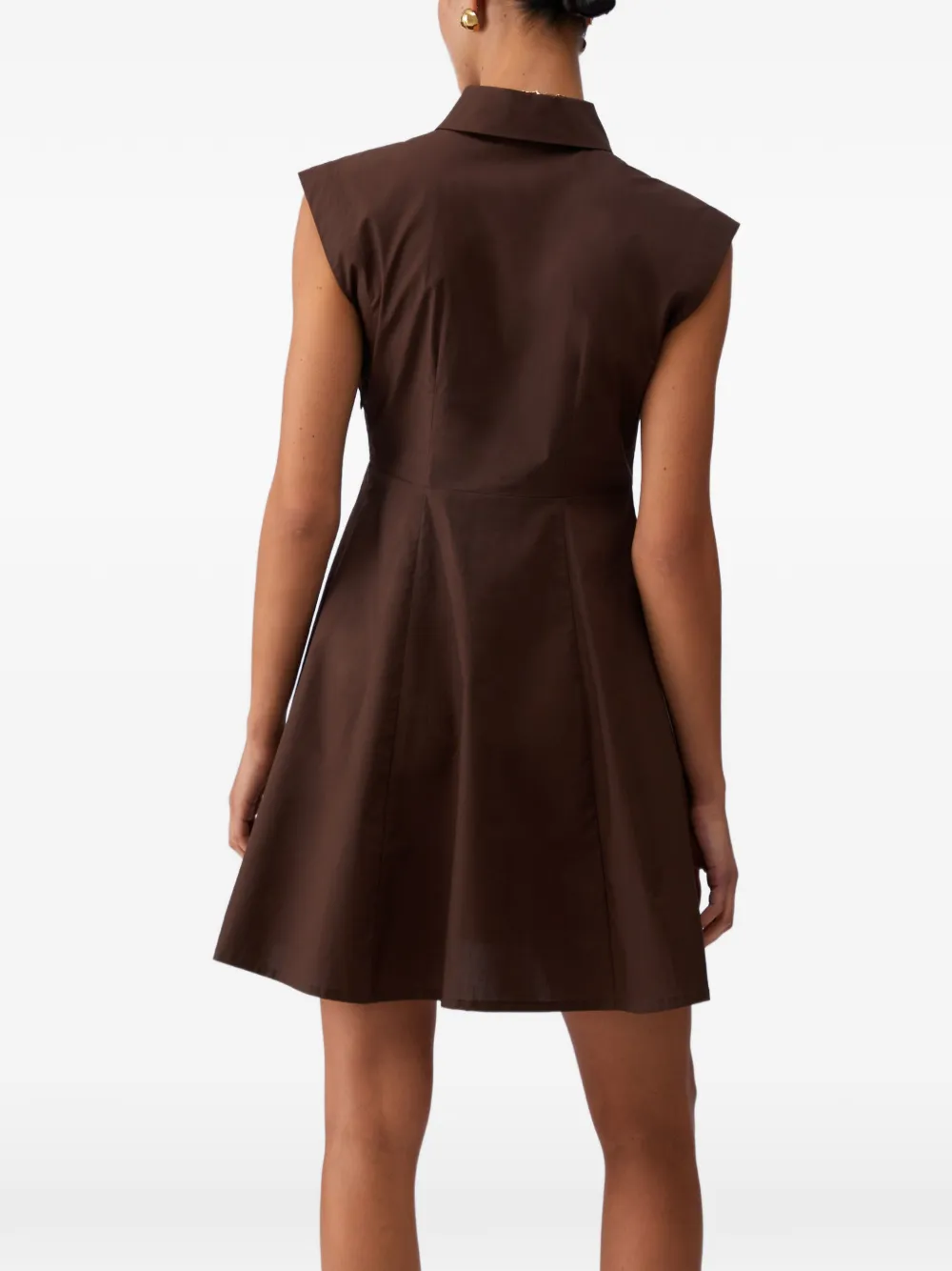 LIU JO Popeline mini-jurk Bruin