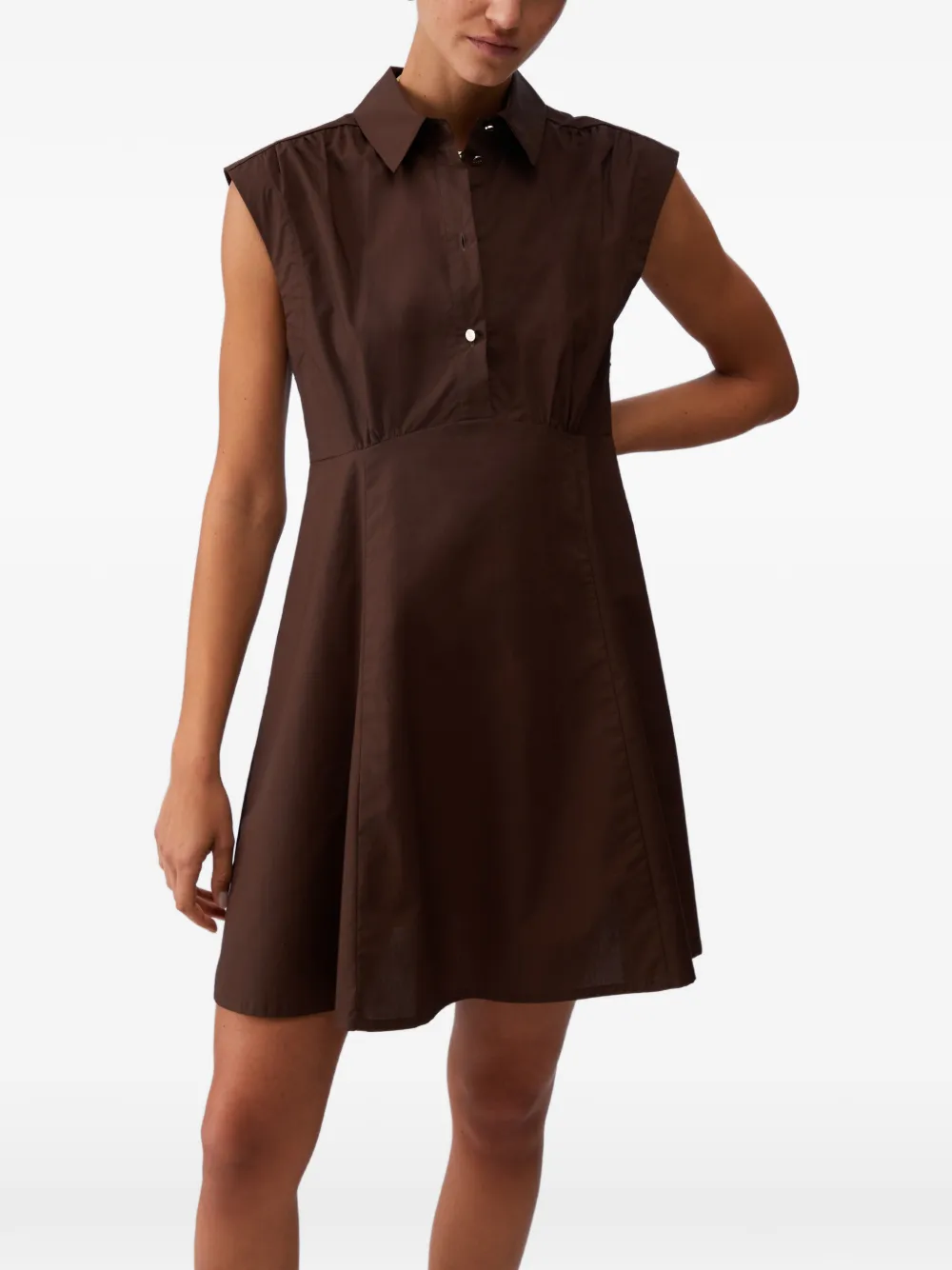 LIU JO Popeline mini-jurk Bruin