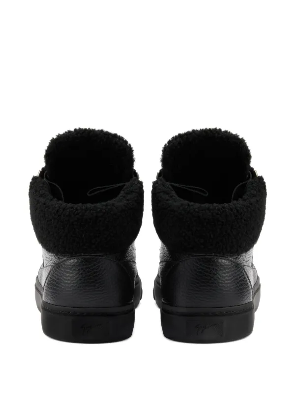 Giuseppe Zanotti Kriss サイドジップ スニーカー | ブラック