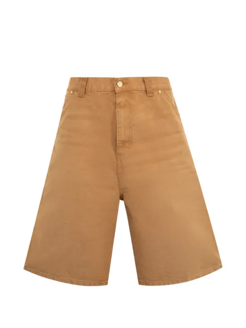 Carhartt WIP logo-patch denim shorts